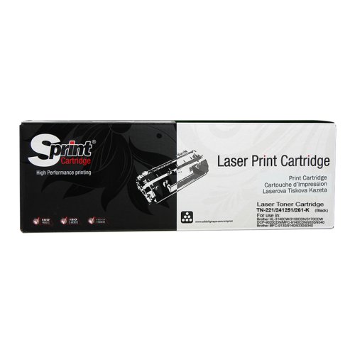 S PRINT TN-221/241/251/261/291 BLACK TONER (2.5K*)
